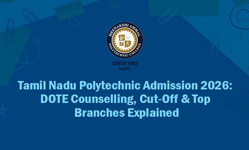 Tamil Nadu Polytechnic Admission 2026